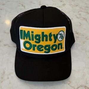 Black Mesh Trucker Hat